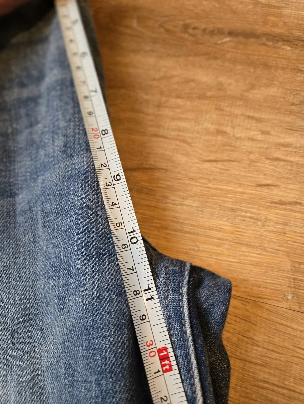 NWOT ARITZIA Denim Forum The Arlo High Rise Straight Jeans 30L Size 25 - Picture 8 of 9